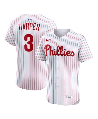 Nike Men's Bryce Harper White Philadelphia Phillies Home Elite Jersey