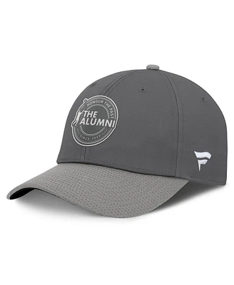 Fanatics Men's Charcoal/Gray Nhl Alumni Association Adjustable Hat
