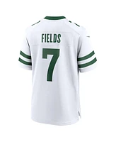 Nike Men's Justin Fields Legacy White New York Jets Game Jersey