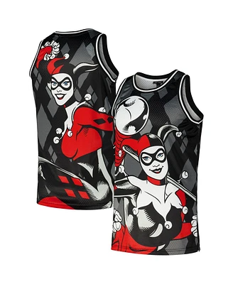 Lids Men's Black Harley Quinn Graphic Basketball Jersey