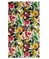 Nicole Miller Aria Cotton Floral Beach Towel, 68" x 36"