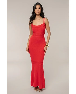 Jluxlabel Women's Lumen Knit Maxi Dress
