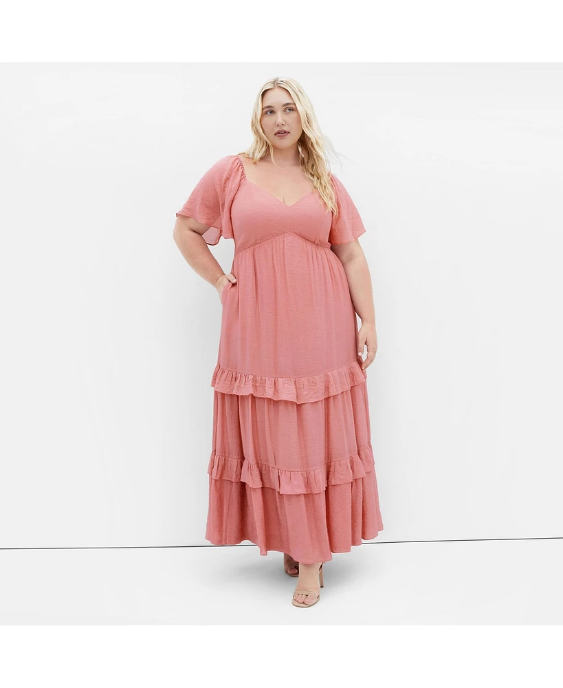 City Chic Plus Marci Maxi Dress