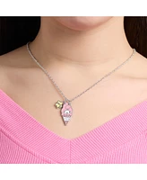 Hello Kitty Best Friends Ice Cream Cone Necklace Set for Kids - Fun & Stylish Jewelry Gift