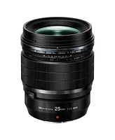 Om System M.Zuiko Digital Ed 25mm f/1.2 Pro Lens for Micro Four Thirds, Black