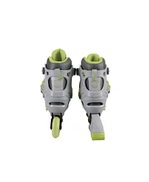 C7skates Adjustable Youth Inline Skates with Light Up Wheels (Flash