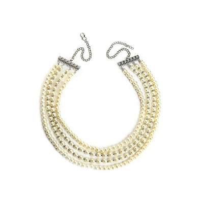 Sohi Women's Victorian Statement Necklace
