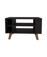 Bouse Coffee Table with Open Storage,Wengue