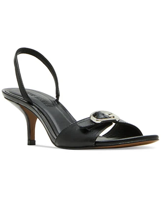 Steve Madden Women's Henrietta Kitten-Heel Dress Sandals