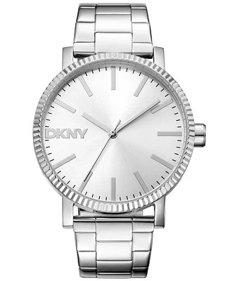 Dkny Women's Soho Maxi Stainless Steel Bracelet Watch, 40mm