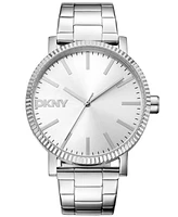 Dkny Women's Soho Maxi Stainless Steel Bracelet Watch, 40mm