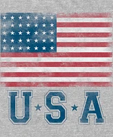 Fifth Sun Men's Usa Two Star Flag 2 Short Sleeve T-Shirt