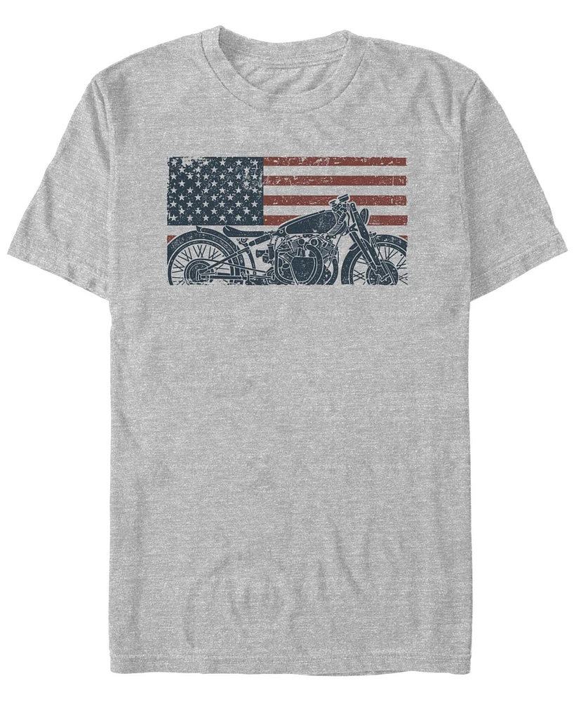 Generic Additude Men's American Moto Short Sleeve T-Shirt