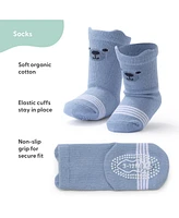 The Peanutshell Baby Boys 12pk Cotton Socks