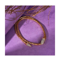 Sohi Women's Snakehead Statement Necklace
