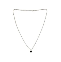 Sohi Women's Silver Plated Designer Necklace