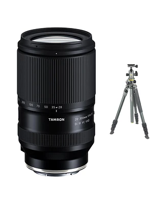 Tamron 28-300mm f/4-7.1 Di Iii Vc Vxd Lens with Alta Pro 2+ 264AB 4-Section Aluminum Tripod