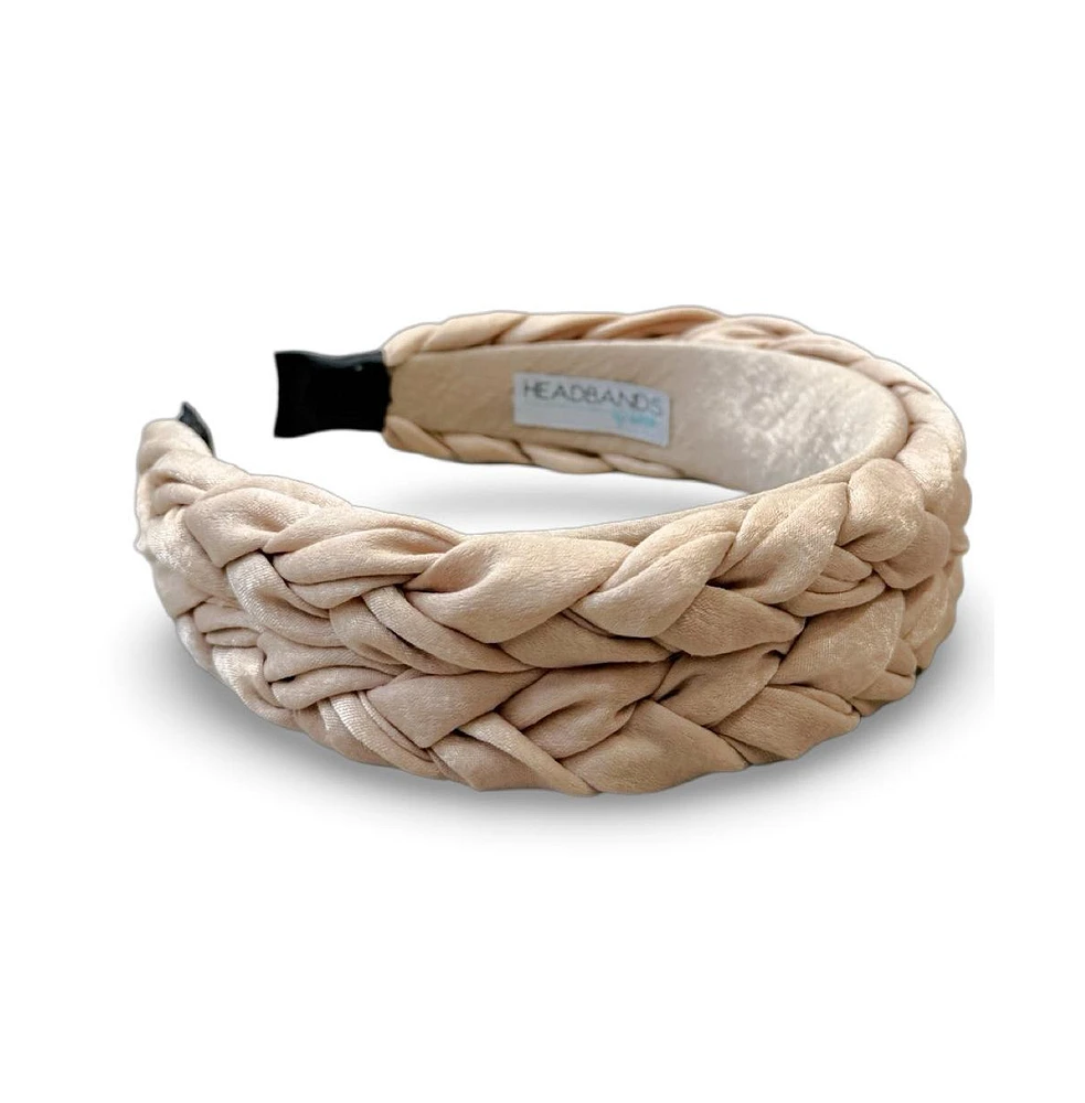Women's Blushing Braid Headband - Taupe