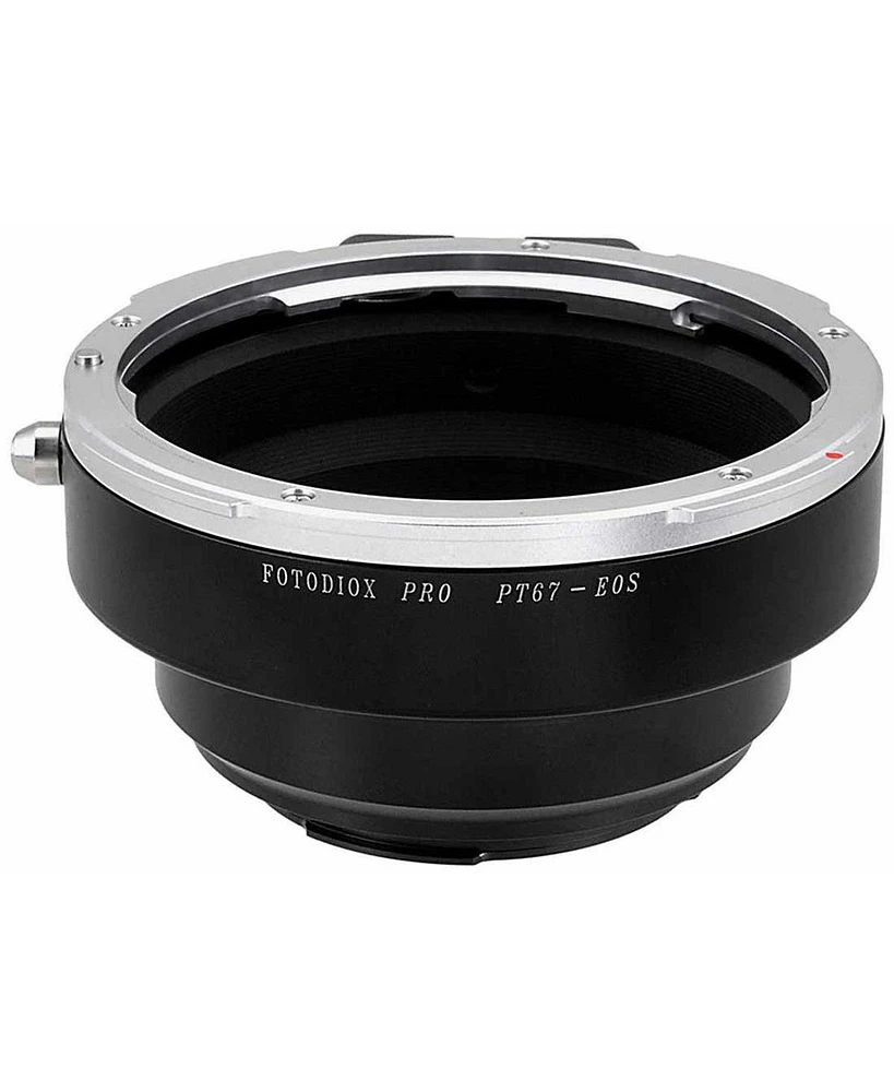 Fotodiox Pro Mount Adapter for Pentax 67 Lens to Canon Eos Ef-Mount Camera, No Dandelion Focus Confirmation Chip