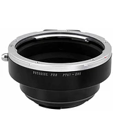 Fotodiox Pro Mount Adapter for Pentax 67 Lens to Canon Eos Ef-Mount Camera, No Dandelion Focus Confirmation Chip
