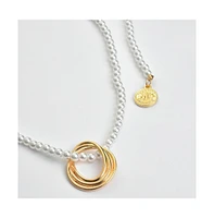 Sohi Women's Santorini Lariat Necklace