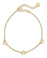 Devata Star Chain Bracelet in 14K Gold, 6.5 in adj to 7.5 in, approx. 3.0 grams.