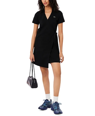 Lacoste Usa Women's Polo Wrap Dress
