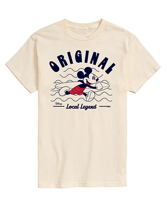 Airwaves Men's Disney Mickey's Original Local Legend Short Sleeve T-Shirt