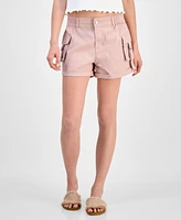 Celebrity Pink Juniors' Cargo Cuffed Shorts