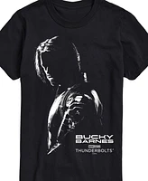 Airwaves Men's Marvel Thunderbolts Bucky Barnes Short Sleeve T-Shirt