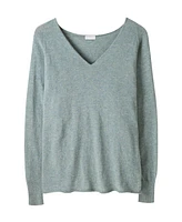 Celtic & Co. Women's Geelong Slouch V-Neck Sweater