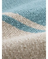 Celtic & Co. Women's Slub Yarn Colourblock Sweater