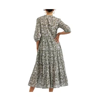 Ripe Maternity Maternity Ripe Ezra Tiered Dress