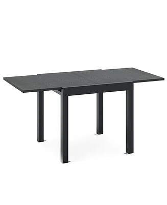 Adjustable Patio Expandable Dining Table for 4-6 Person