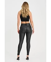 Freddy Women's Wr.up Faux Leather High Waist Pants