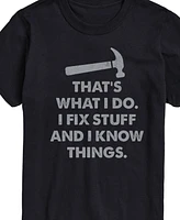 Airwaves Men's Father's That's What I Do Fix Things Short Sleeve T-Shirt
