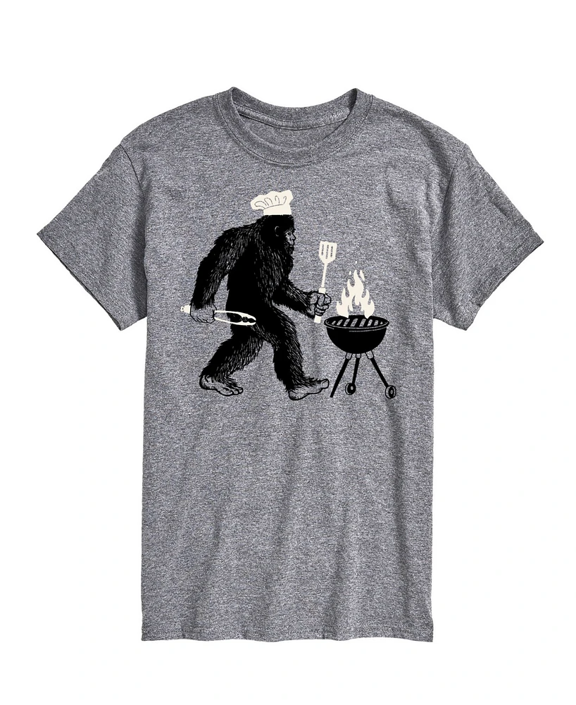 Airwaves Men's Sasquatch Grilling Short Sleeve T-Shirt