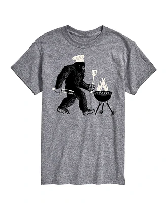 Airwaves Men's Sasquatch Grilling Short Sleeve T-Shirt