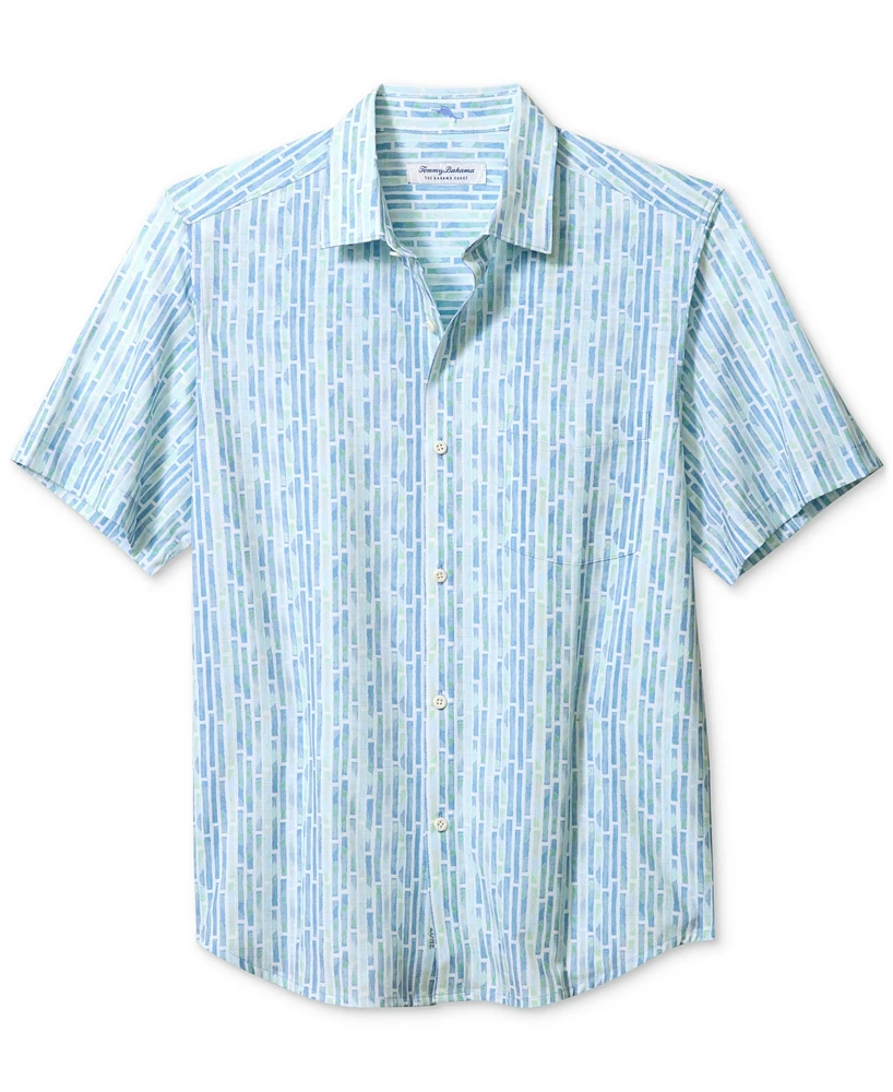 Tommy Bahama Men's Bahama Coast Termini Tiles Short Sleeve Shirt