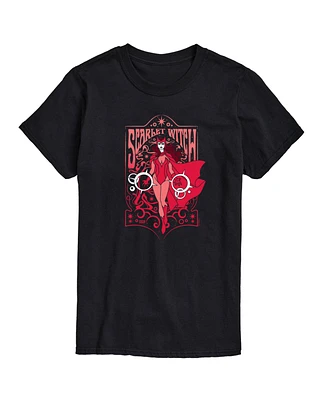 Airwaves Men's Marvel Scarlet Witch Short Sleeve T-Shirt