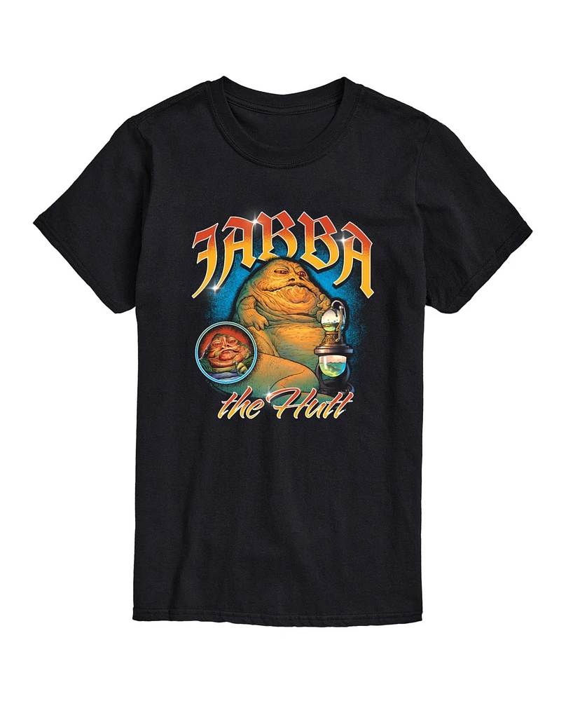 Airwaves Men's Star Wars Jabba the Hutt Short Sleeve T-Shirt