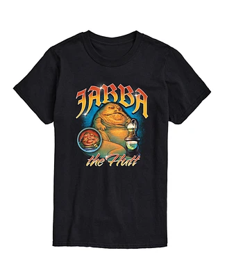 Airwaves Men's Star Wars Jabba the Hutt Short Sleeve T-Shirt