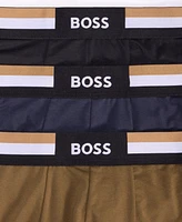 Hugo by Boss Men's 3pk. Logo Motion Trunks