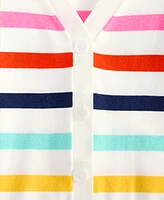 Epic Threads Little & Big Girls Multi-Stripe Cardigan, Exclusively at Macy's