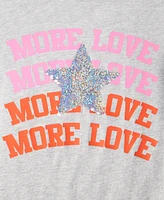 Epic Threads Little & Big Girls More Love Graphic T-Shirt, Exclusively at Macy's