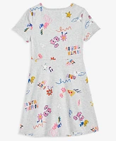 Epic Threads Little & Big Girls Doodle-Print Skater Dress, Macy's Exclusive