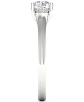 Diamond Hidden Halo Engagement Ring (3/4 ct. t.w.) in 14k White Gold