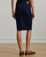 Lauren Ralph Denim Skirt