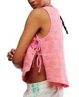 Free People Women's Towel Cotton Terry Sleeveless Top