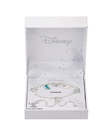 Disney Crystal and Mother of Pearl Stitch Outer Space Bolo Bracelet